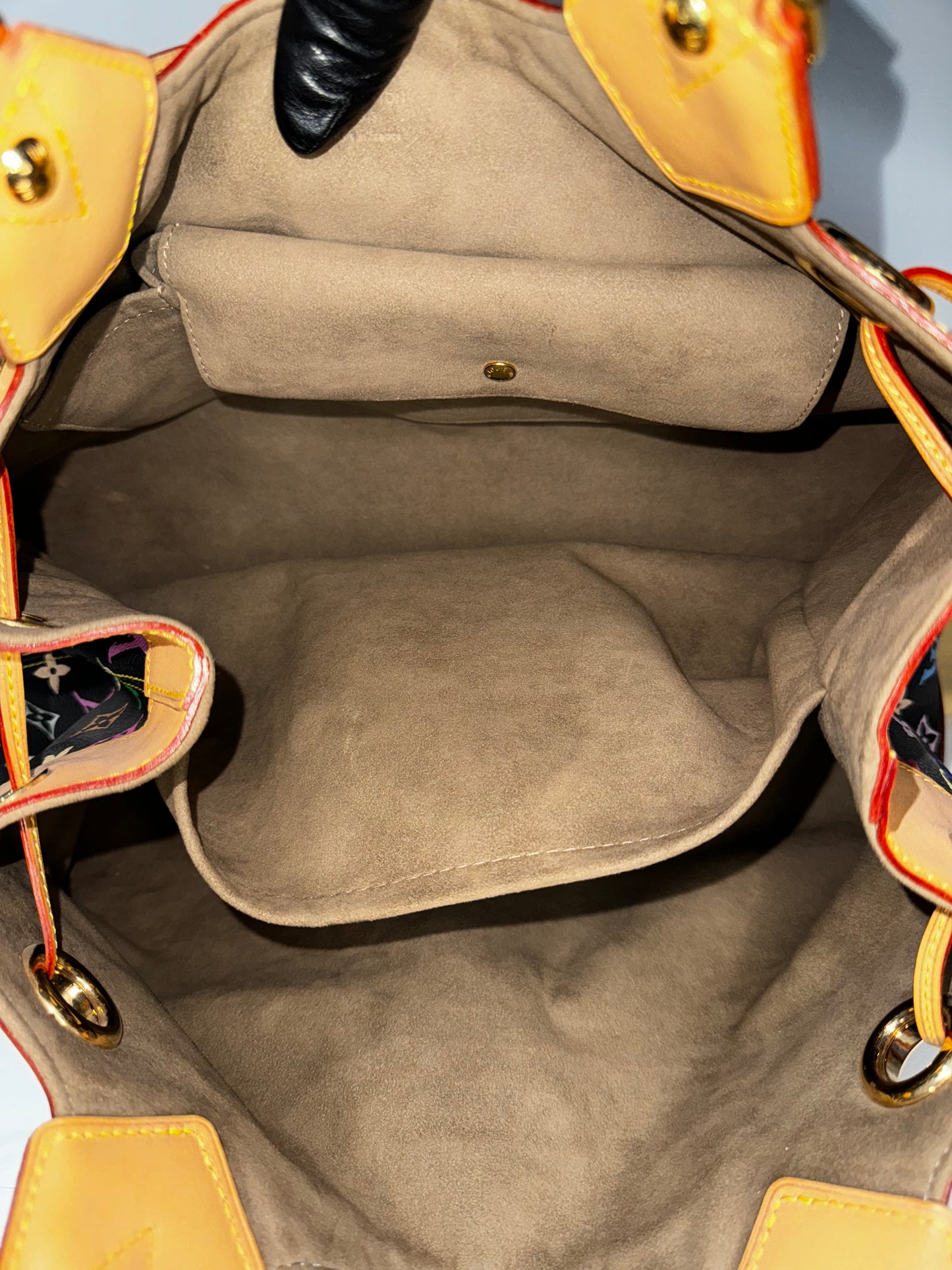 Pre-Owned Louis Vuitton Murakami Multicolor Noir Ursula GM