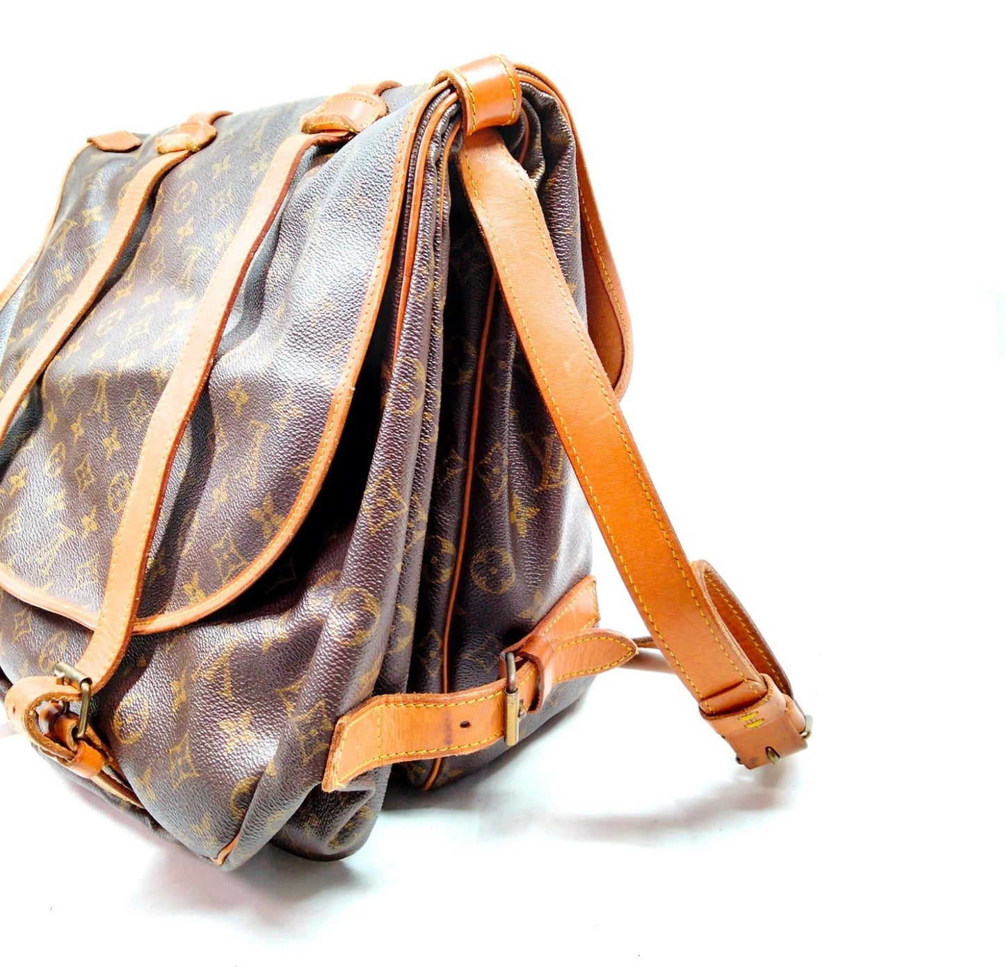 Pre-owned Louis Vuitton Monogram Saumur 43 Messenger Bag