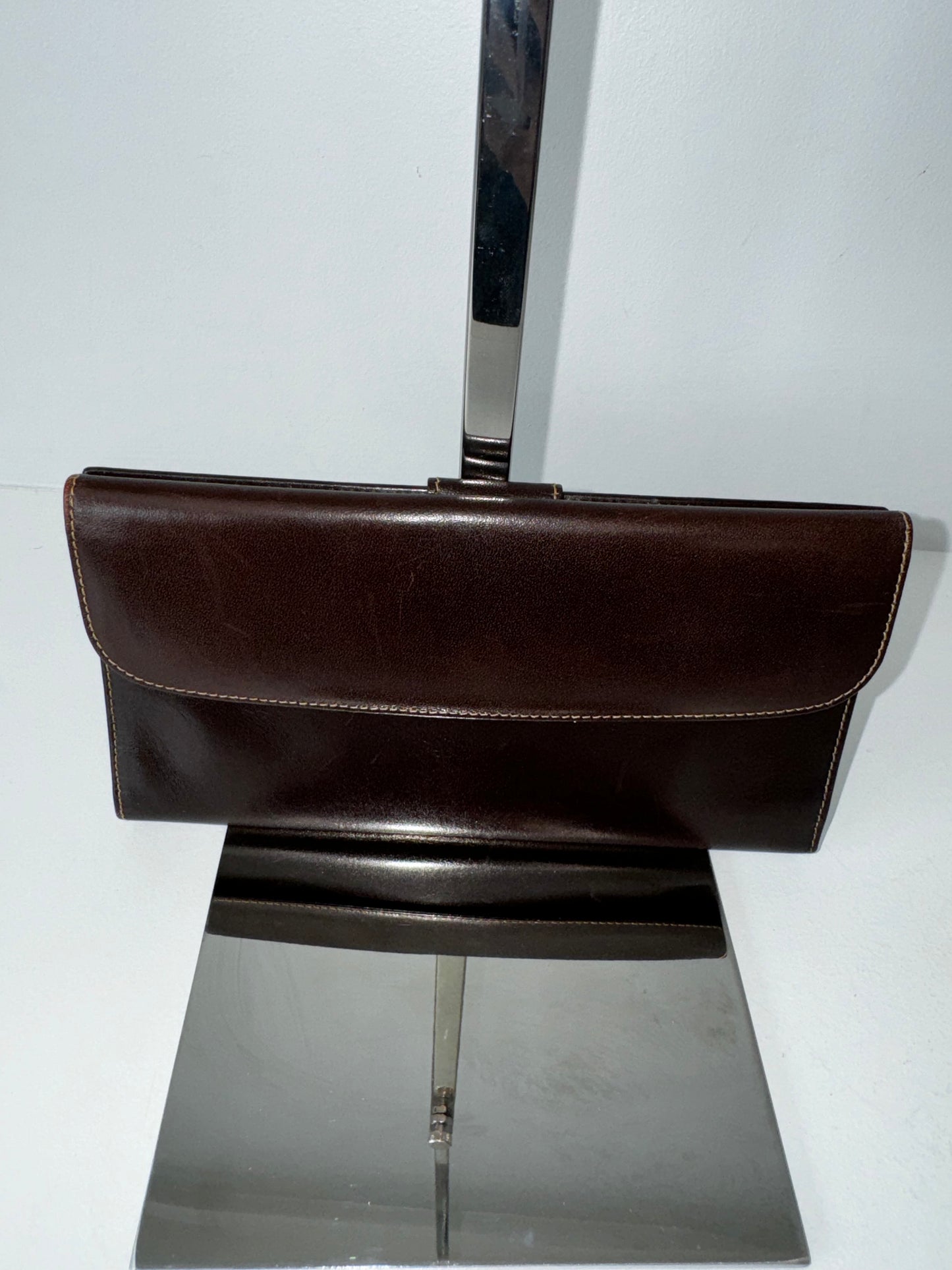 Pre-Owned Fendi Wallet in Dark Brown