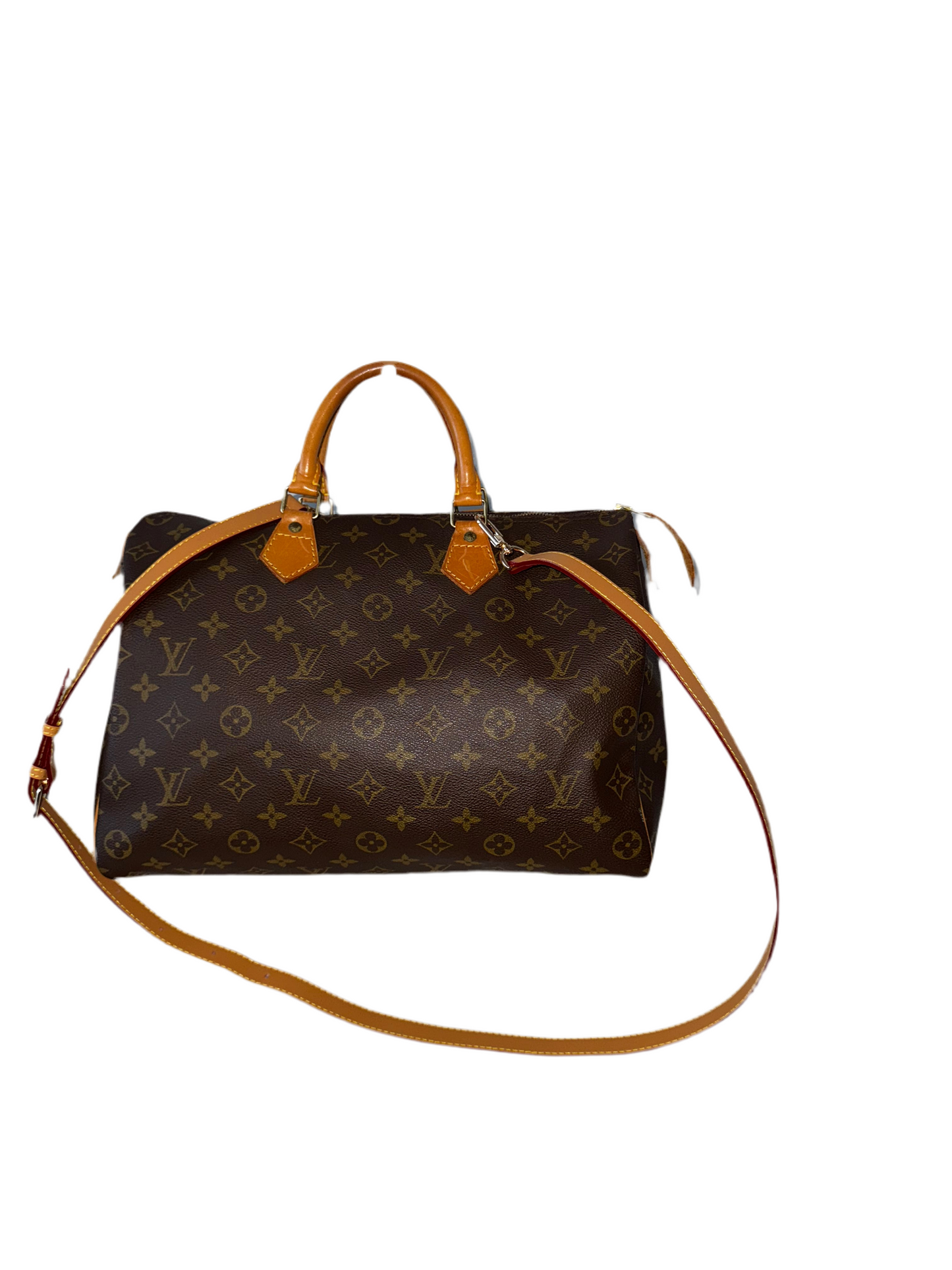 Pre-owned Louis Vuitton Speedy 35 Monogram Shoulder Bag