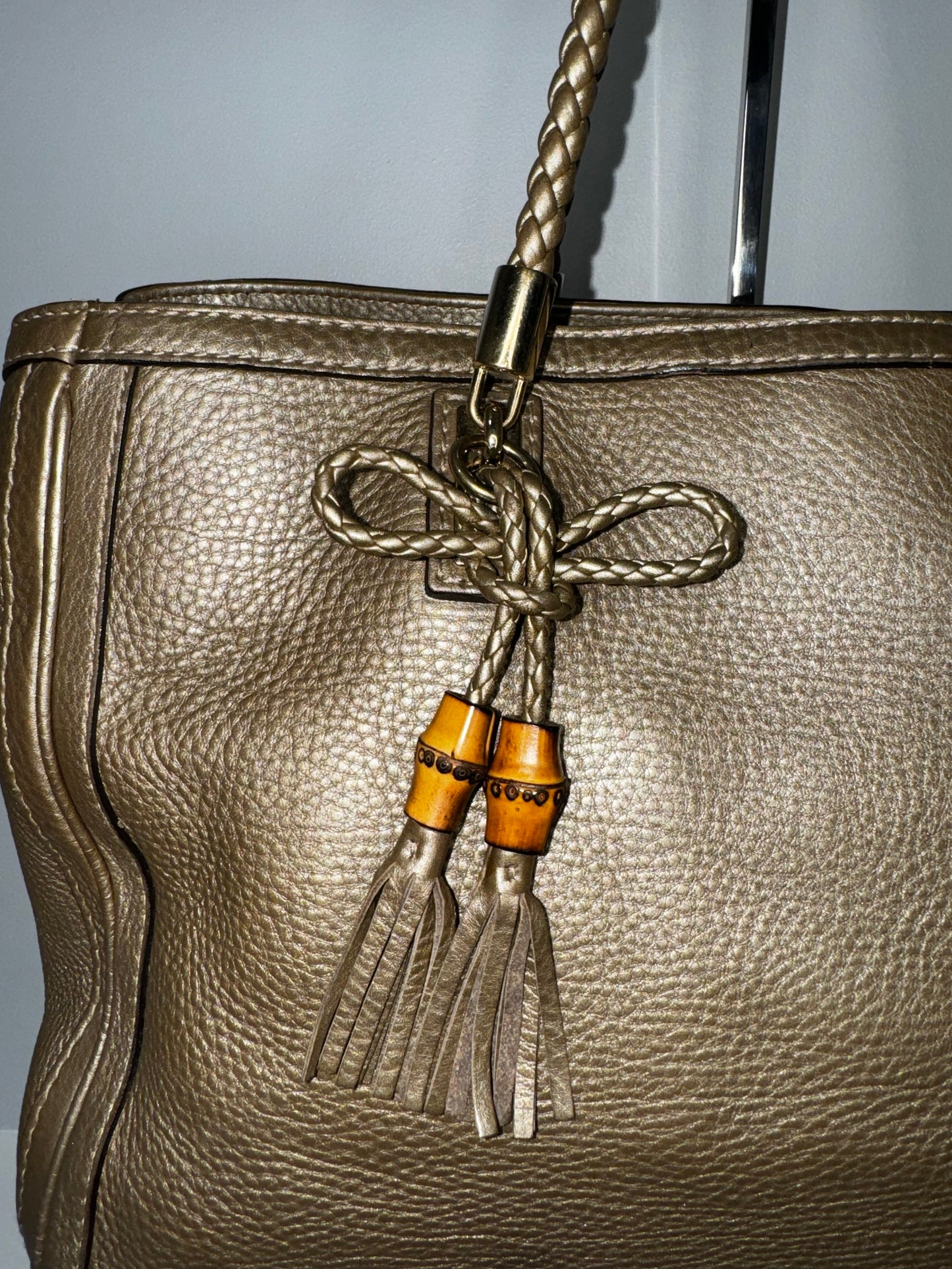 Pre-owned Gucci Bella Leather Tote