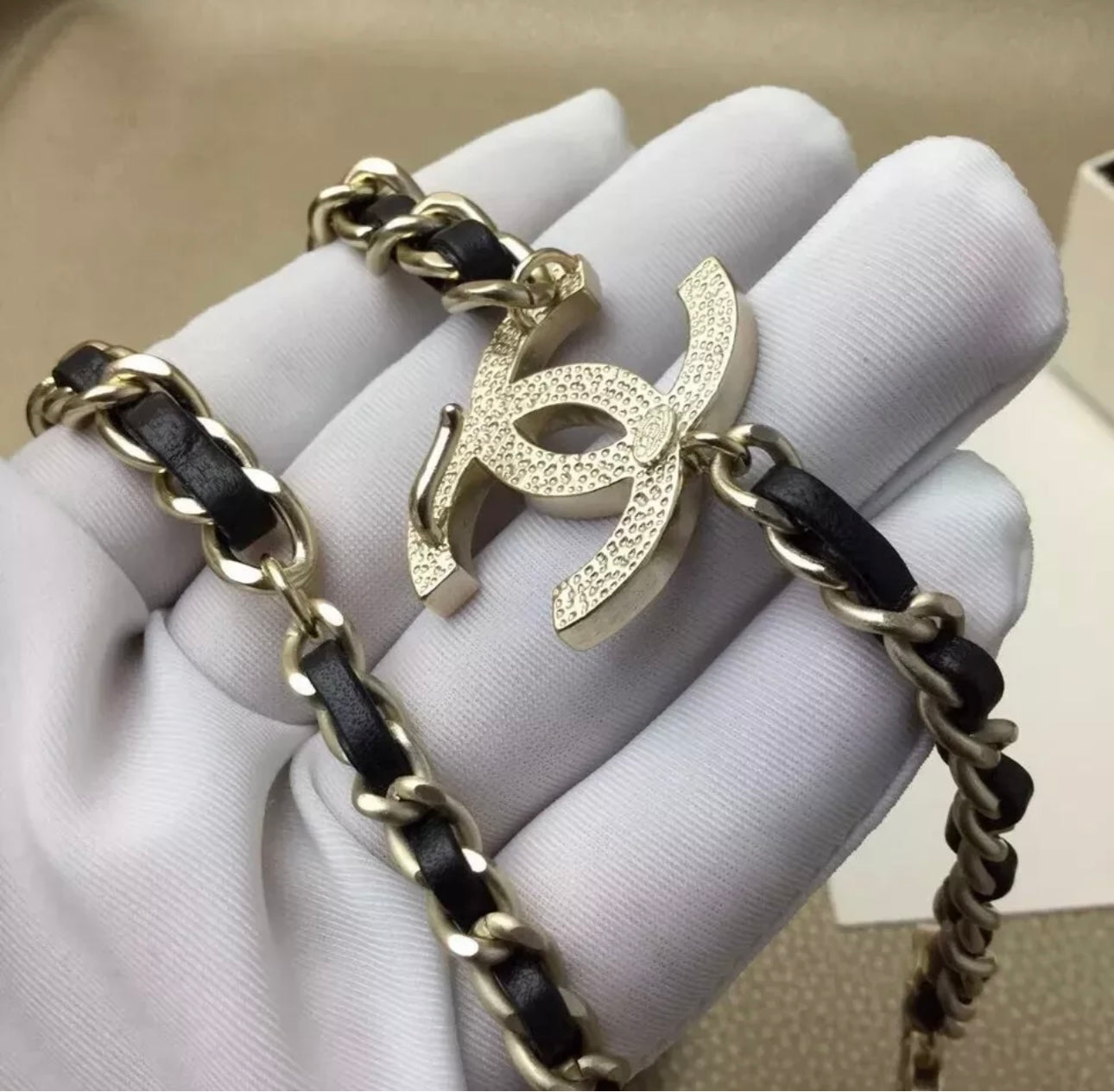 Pre-owned Chanel chain belt accessory