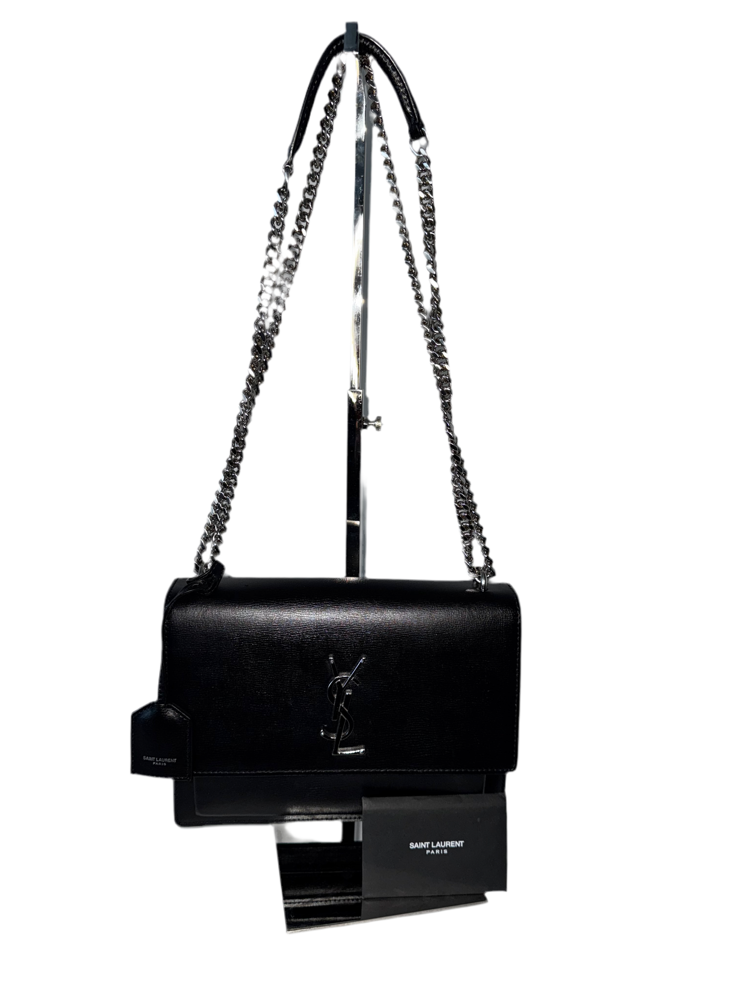 Pre-owned YSL Saint Laurent Sunset in Black