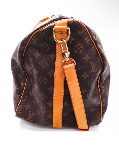 Pre-owned Louis Vuitton Keepall Bandoulière 60 Travel Bag