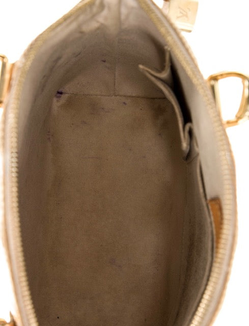 Pre-owned Louis Vuitton Mirror Vinyl Shoulder Bag