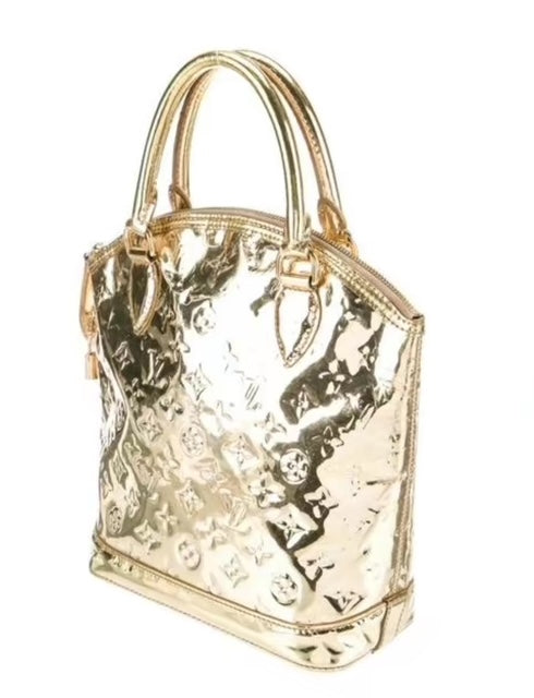 Pre-owned Louis Vuitton Mirror Vinyl Shoulder Bag