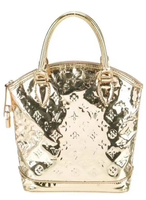 Pre-owned Louis Vuitton Mirror Vinyl Shoulder Bag