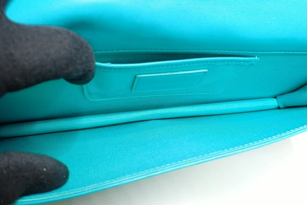 Pre-owned Christian Dior Cannage Light Blue