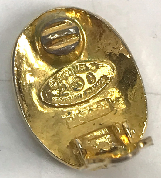 Pre-owned Chanel Coco Mark Earrings