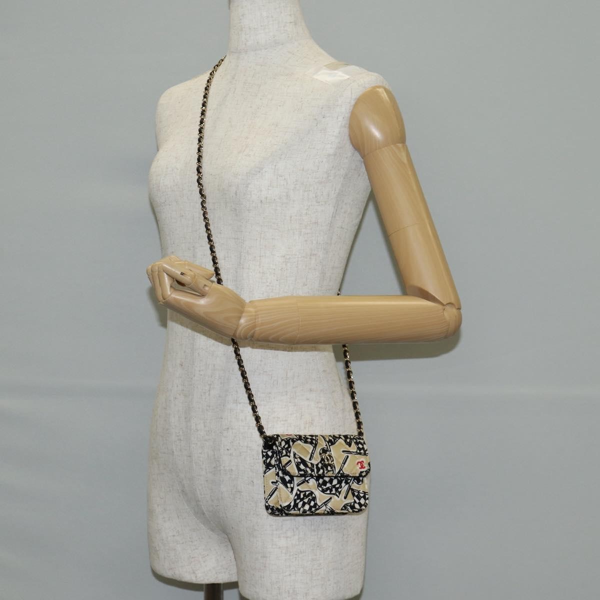 Pre-owned Chanel Flap Card Holder on Chain
