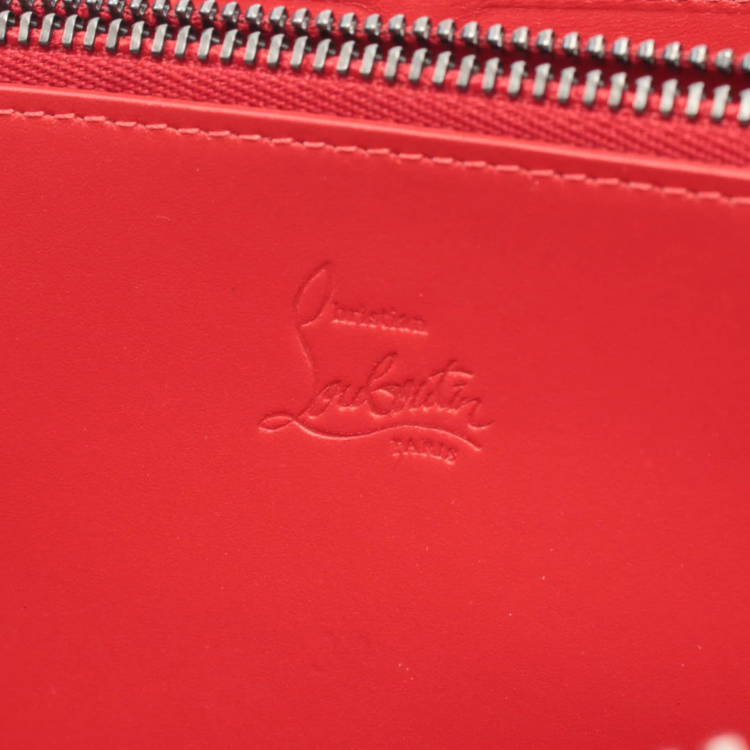 Pre-owned Christian Christian Louboutin Stud Wallet