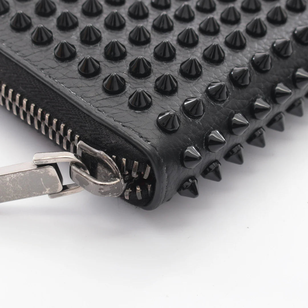 Pre-owned Christian Christian Louboutin Stud Wallet