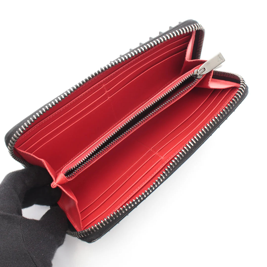 Pre-owned Christian Christian Louboutin Stud Wallet