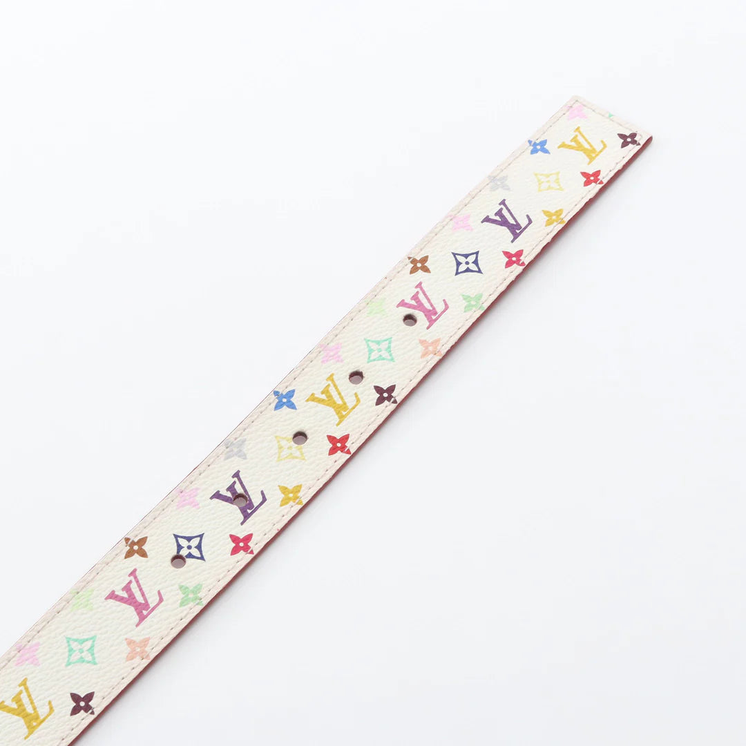 Pre-owned LOUIS VUITTON Ceinture Monogram multicolor Bron Belt Reversible