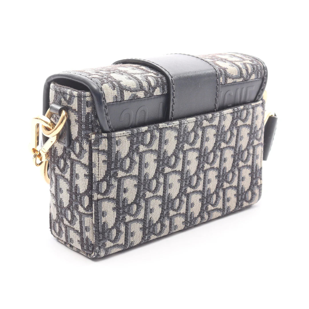 Pre-owned Christian Dior 30 Montaigne Box Oblique Shoulder bag