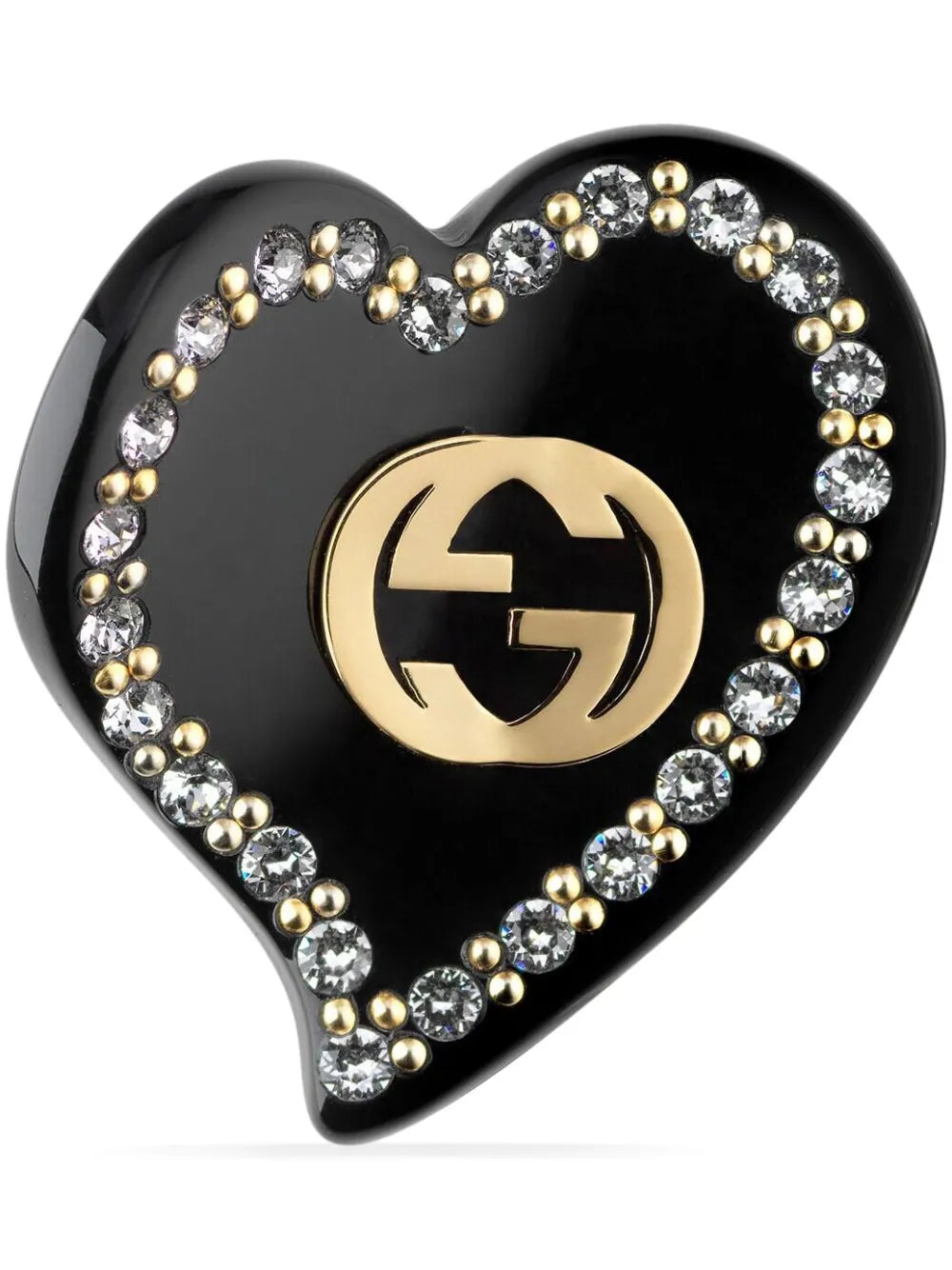 Pre-owned Gucci Interlocking G heart