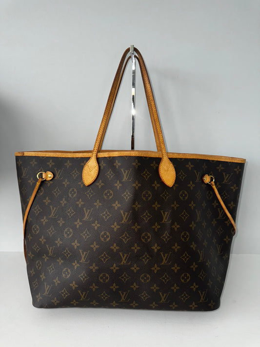 Louis Vuitton Neverfull GM Monogram Canvas Large Tote Shoulder Bag