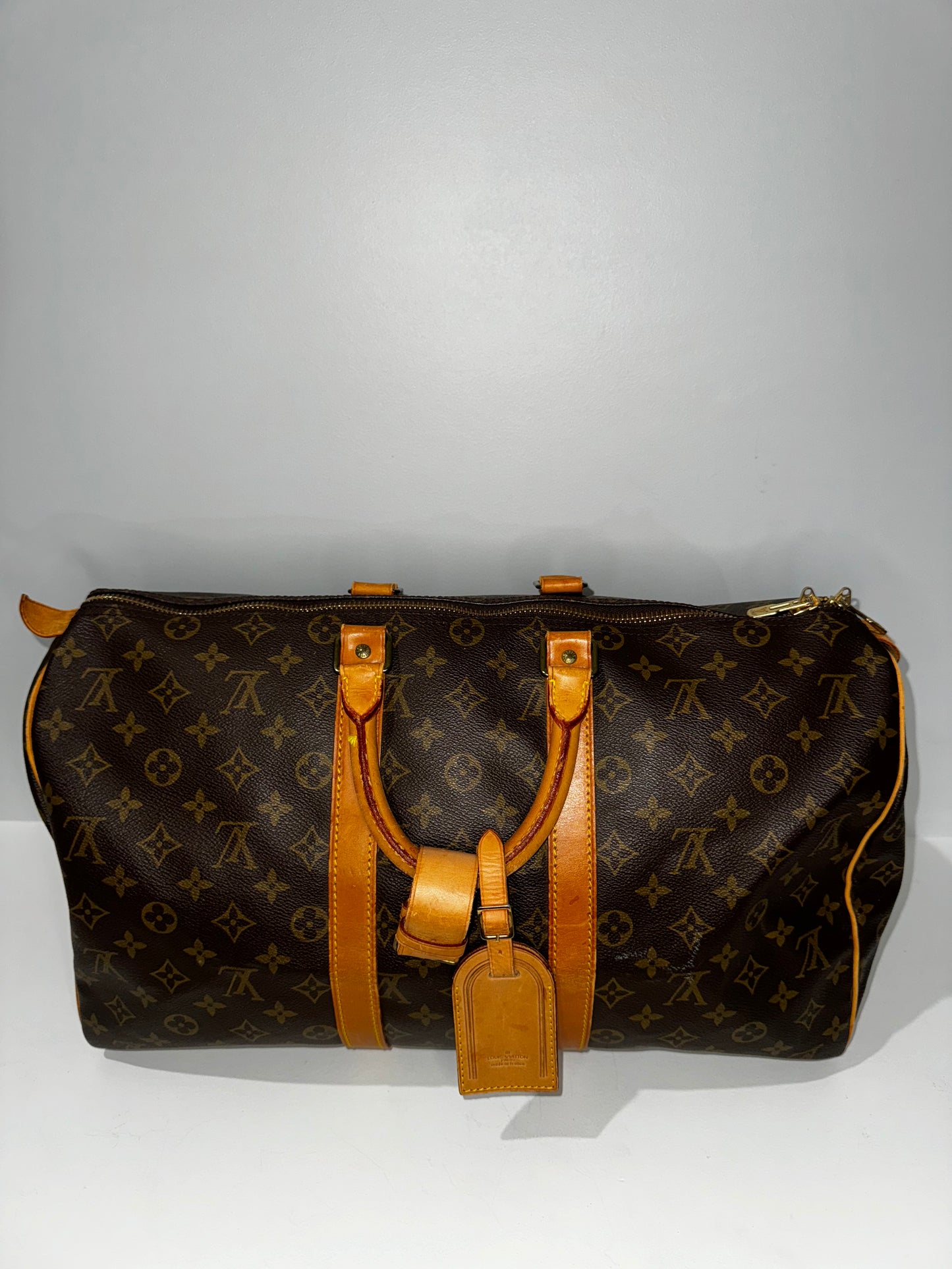 Louis Vuitton Keepall Bandouliere Bag in Monogram Canvas, model 45