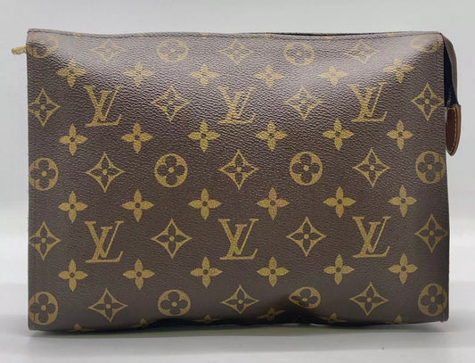 Pre-owned Louis Vuitton Poche Toilette 26 Pouch
