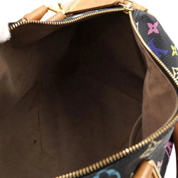 Pre-owned Louis Vuitton Speedy 30 Multicolor Noir