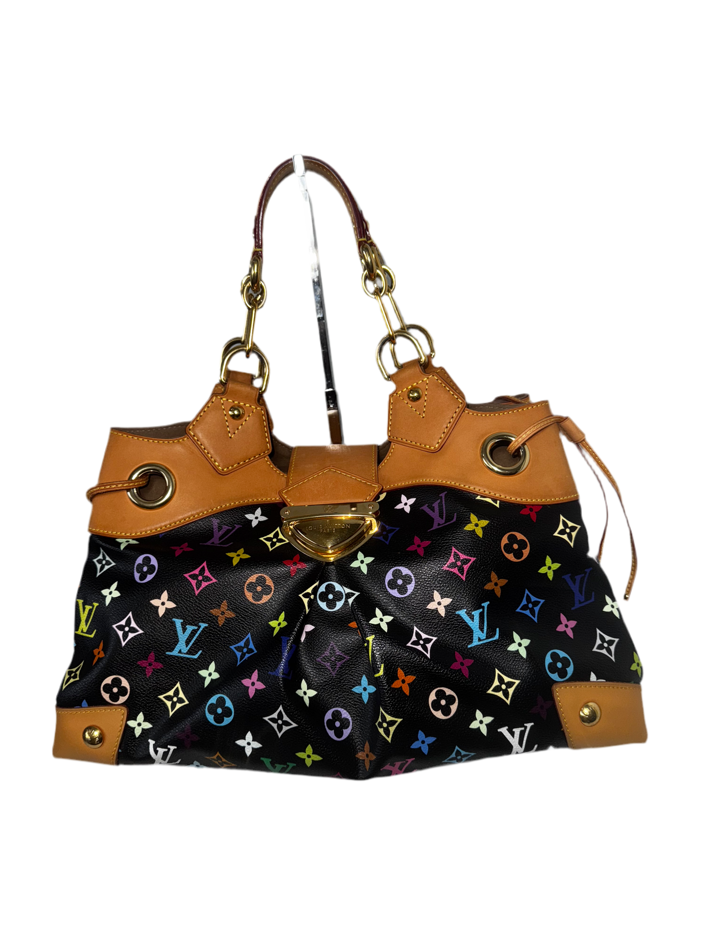 Pre-Owned Louis Vuitton Murakami Multicolor Noir Ursula GM
