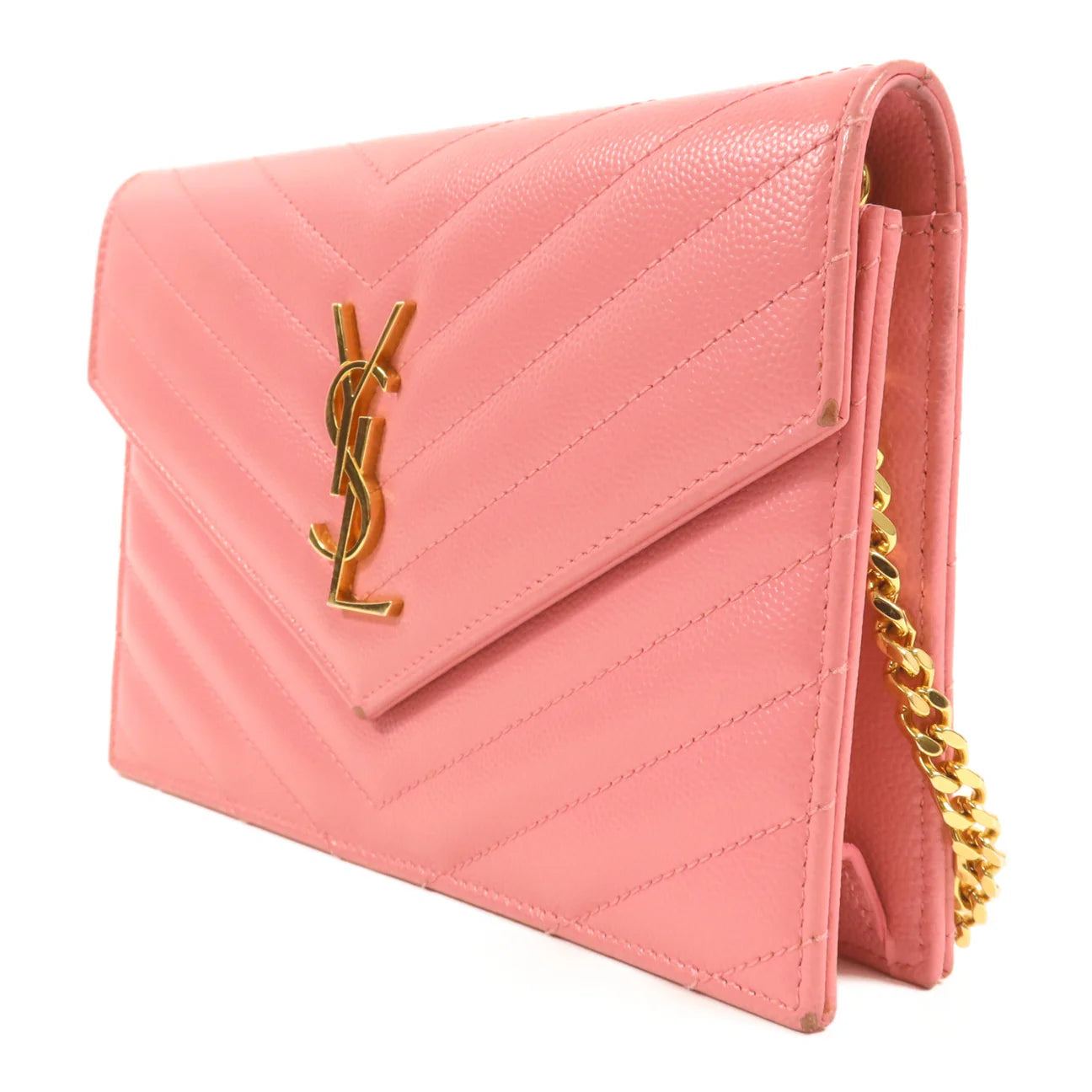 Preowned Yves Saint Laurent YSL WOC Shoulder Bag