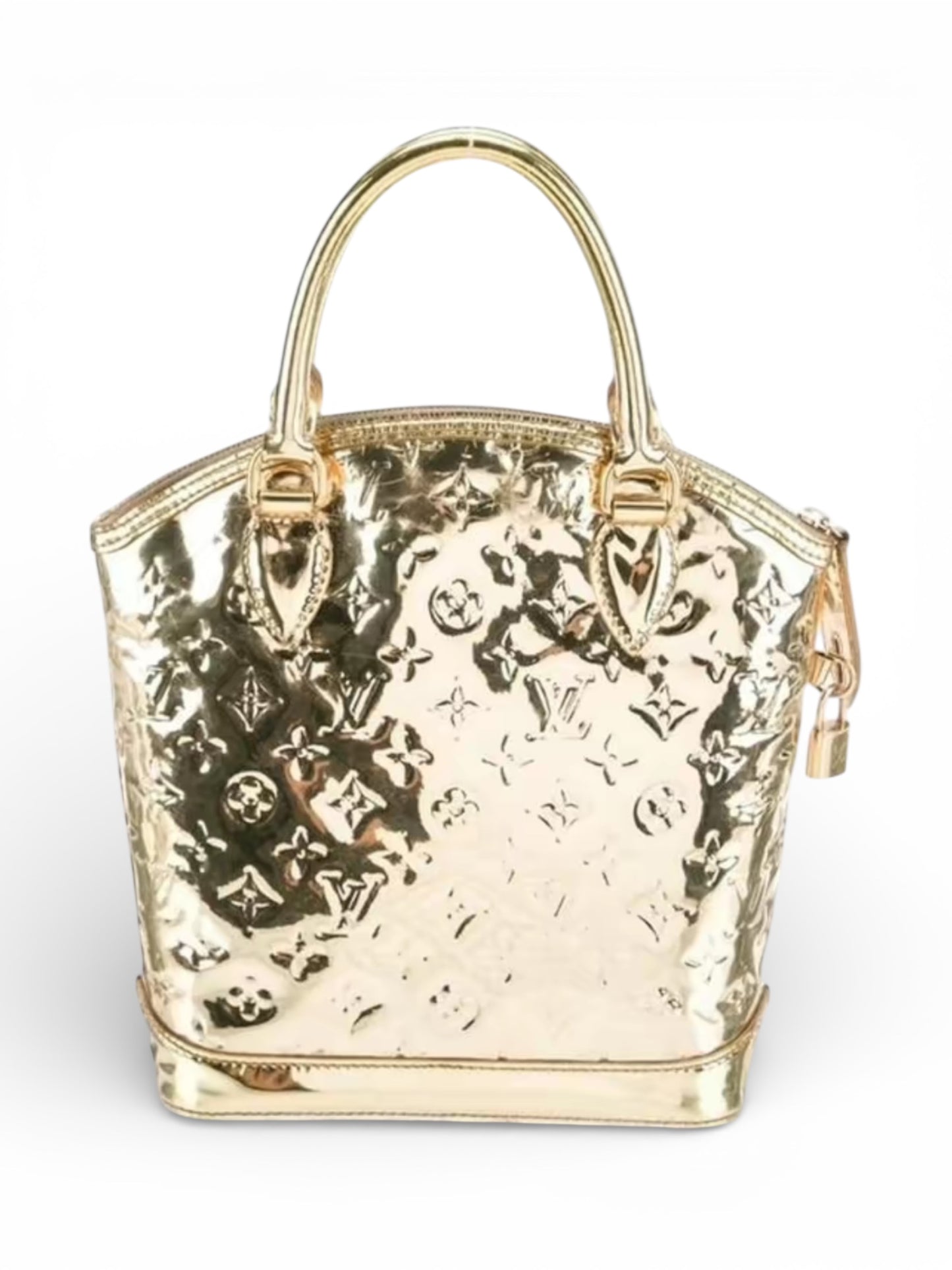 Pre-owned Louis Vuitton Mirror Vinyl Shoulder Bag