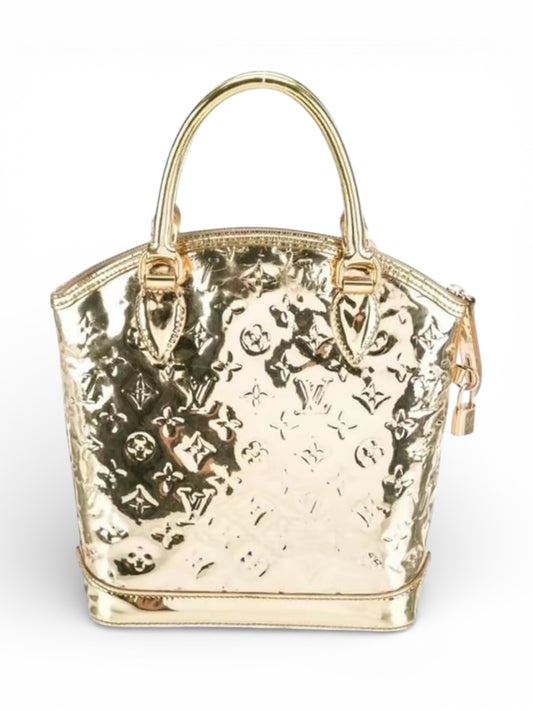 Pre-owned Louis Vuitton Mirror Vinyl Shoulder Bag
