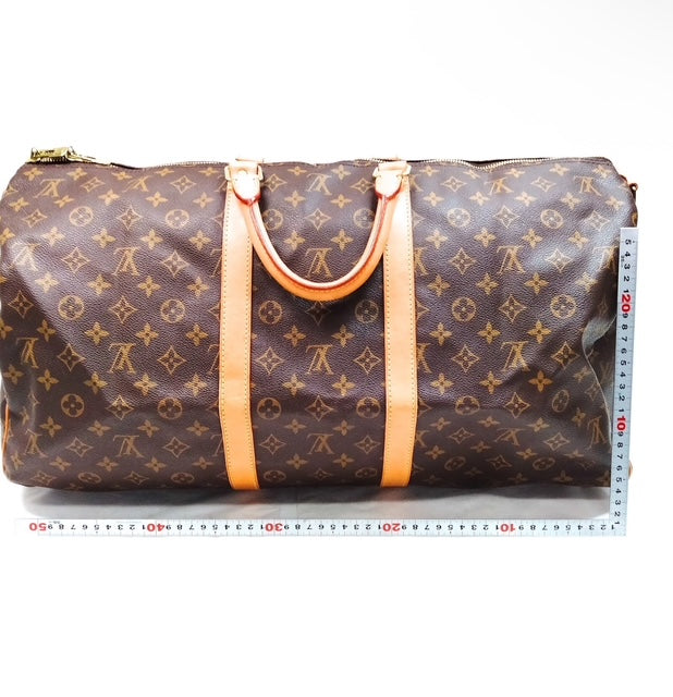 Pre-owned Louis Vuitton Keepall Bandoulière 60 Travel Bag