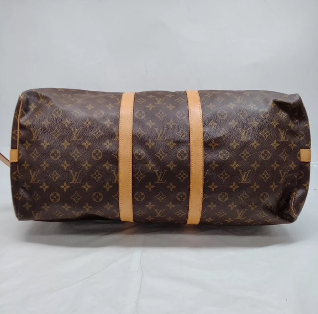 Pre-owned Louis Vuitton Keepall Bandoulière 60 Travel Bag
