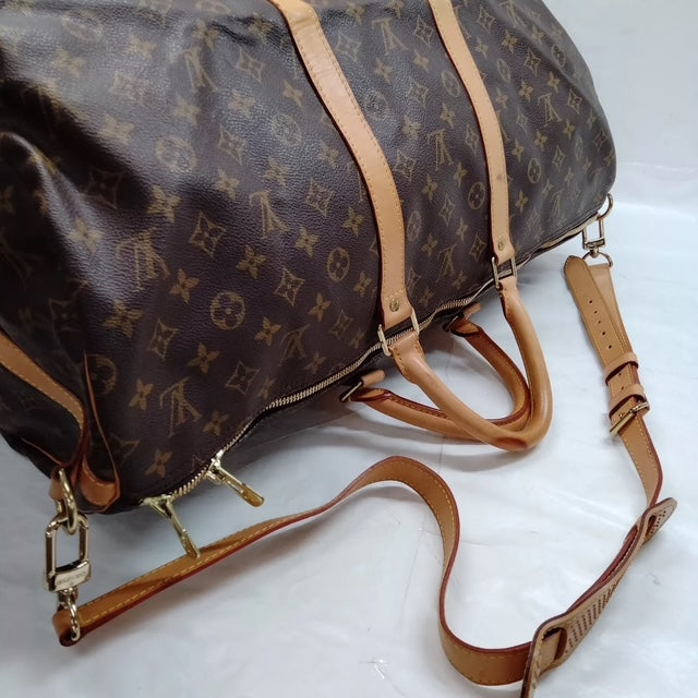 Pre-owned Louis Vuitton Keepall Bandoulière 60 Travel Bag