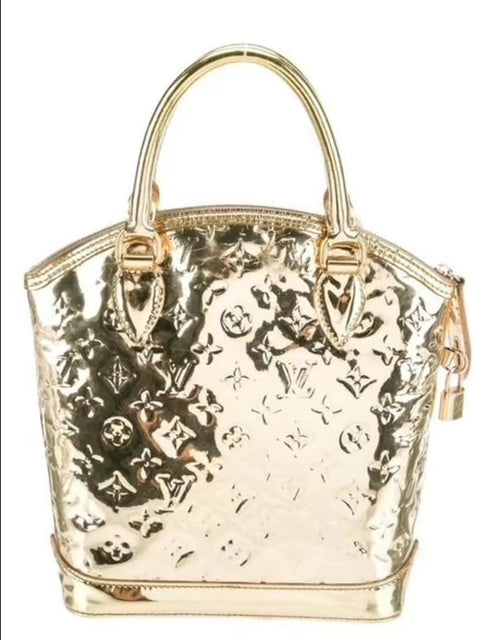Pre-owned Louis Vuitton Mirror Vinyl Shoulder Bag
