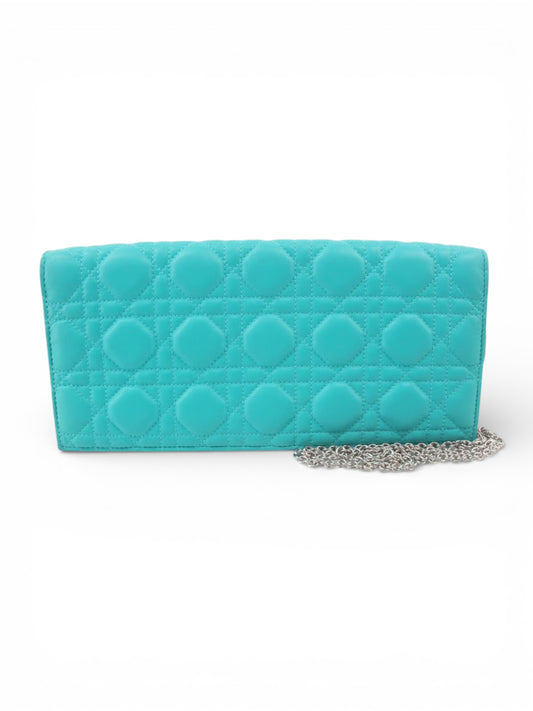 Pre-owned Christian Dior  Cannage Light Blue