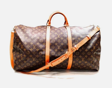 Pre-owned Louis Vuitton Keepall Bandoulière 60 Travel Bag