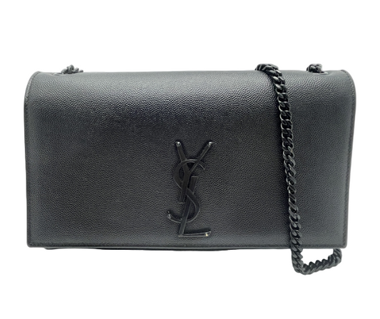 Pre-owned Yves Saint Laurent Caviar Chain Medium Shoulder Bag