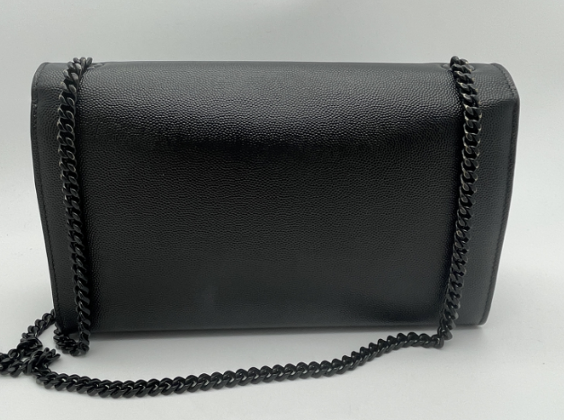 Pre-owned Yves Saint Laurent Caviar Chain Medium Shoulder Bag
