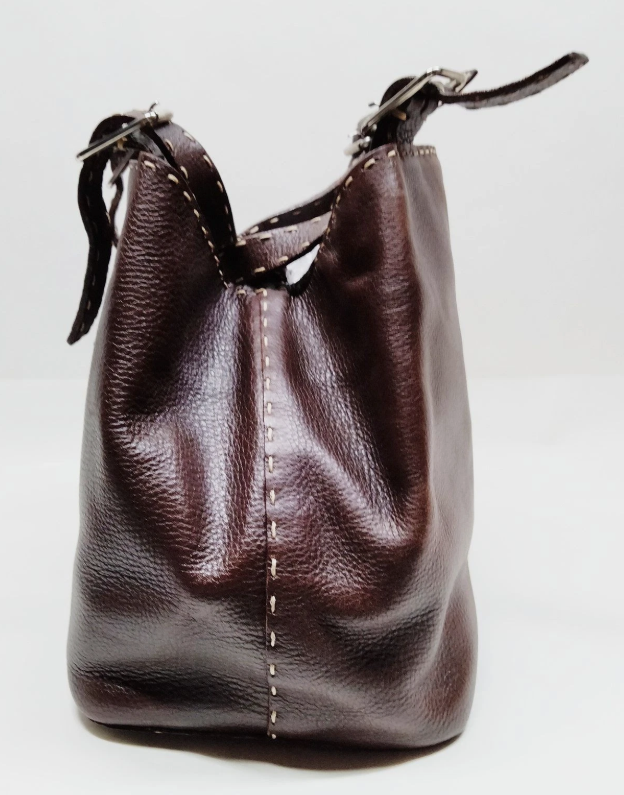 Pre-owned Fendi Brown Leather Handbag