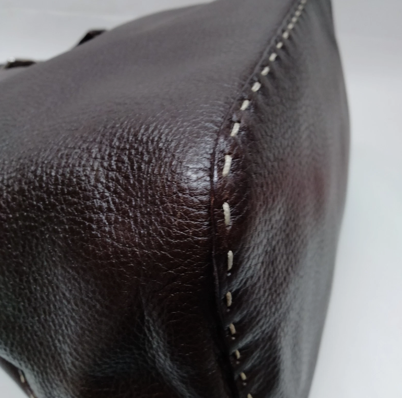 Pre-owned Fendi Brown Leather Handbag