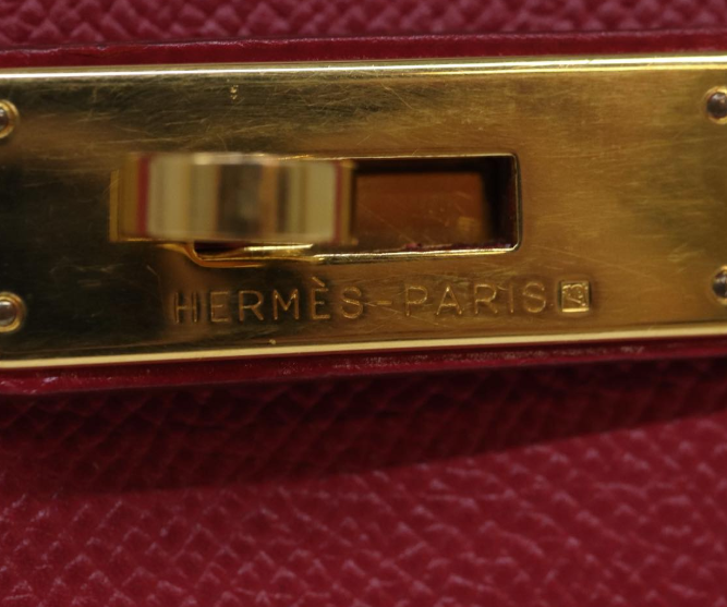Pre-owned Hermes Birkin 35CM Red