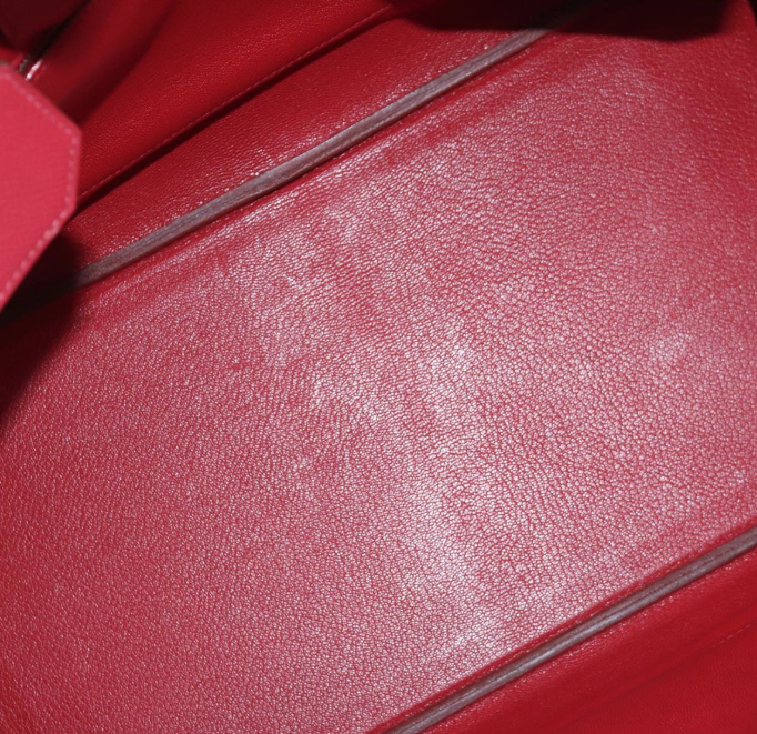 Pre-owned Hermes Birkin 35CM Red