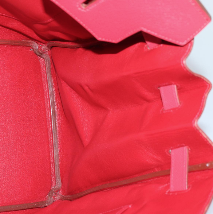 Pre-owned Hermes Birkin 35CM Red