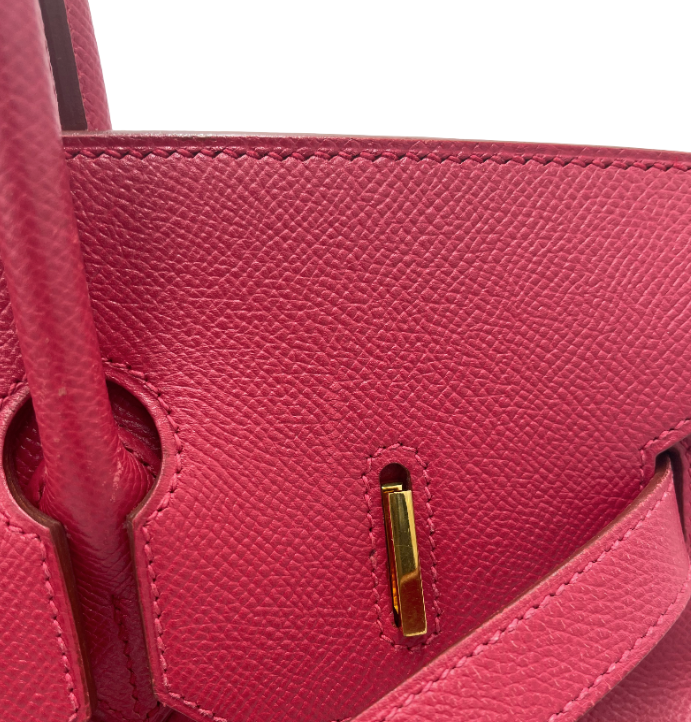 Pre-owned Hermes Birkin 35CM Red