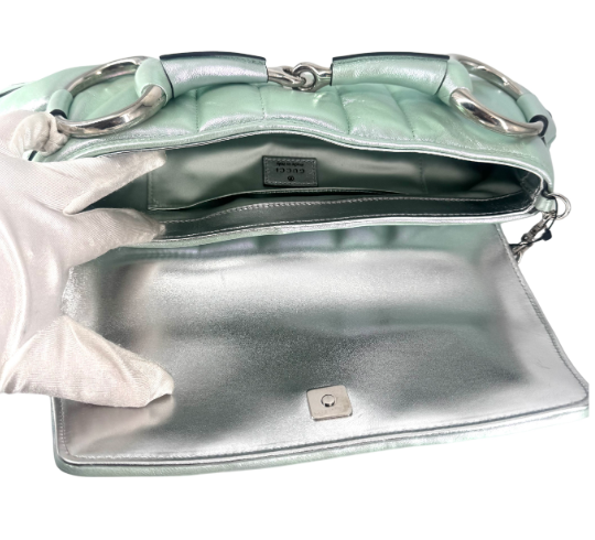 New Gucci Horsebit Chain Shoulder Bag - Never Worn