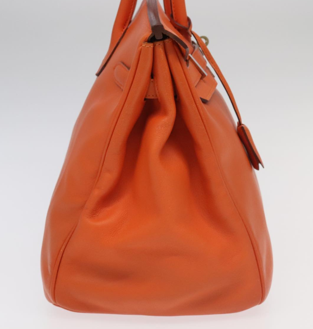 Pre-owned  Hermès Birkin 35 Orange