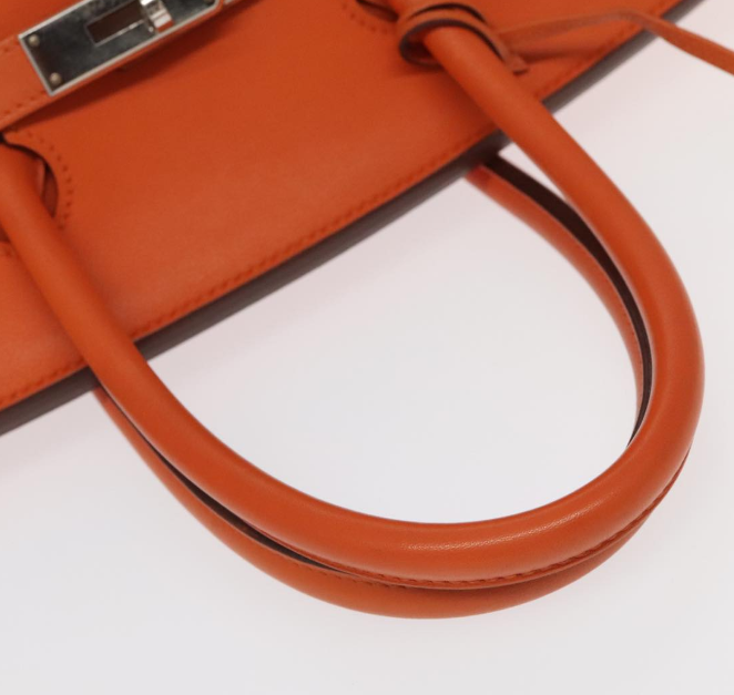 Pre-owned  Hermès Birkin 35 Orange