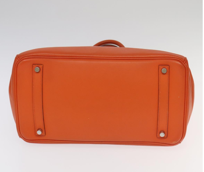 Pre-owned  Hermès Birkin 35 Orange