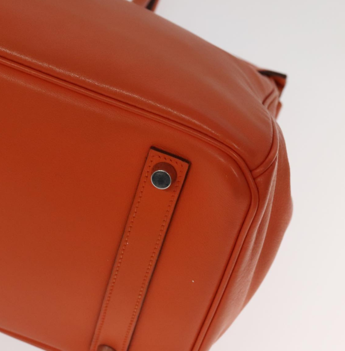Pre-owned  Hermès Birkin 35 Orange