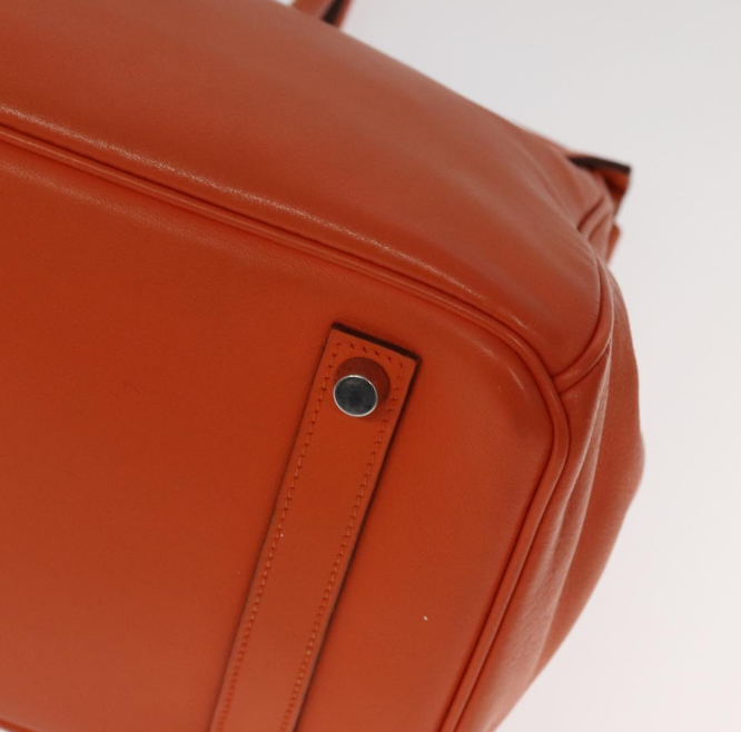Pre-owned  Hermès Birkin 35 Orange