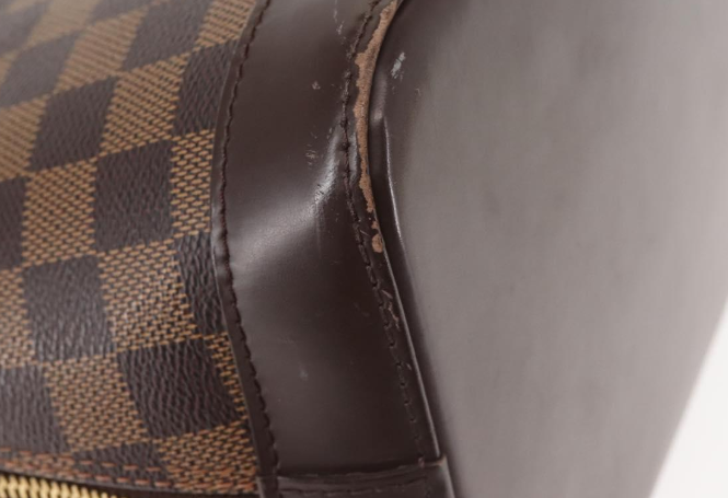 Pre-owned Louis Vuitton Damier Ebene Alma MM