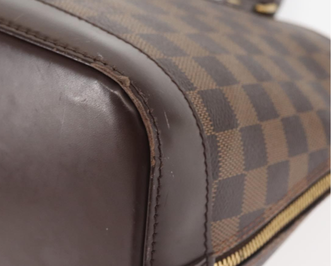 Pre-owned Louis Vuitton Damier Ebene Alma MM